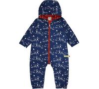 loud + proud Baby & Kinder Wasserabweisender Overall, GOTS-zertifiziert Ultramarine(Blau) 74/80