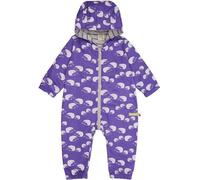 loud + proud Baby & Kinder Wasserabweisender Overall, GOTS-zertifiziert Violet(Lila) 50/56
