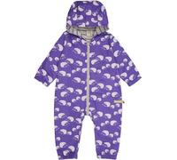 loud + proud Baby & Kinder Wasserabweisender Overall, GOTS-zertifiziert Violet(Lila) 62/68