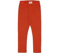 loud + proud Baby - Mädchen Legging, GOTS Zertifiziert, Terracotta, 68 EU
