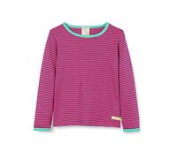 loud + proud Baby - Mädchen Striped Shirt Organic Cotton Langarmshirt, per Pack Rosa (Azalea Aza), 50/56 (Herstellergröße: 50/56)