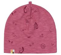 loud + proud Beanie aus Slub Jersey mit Druck, GOTS Zertifiziert