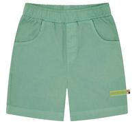 loud + proud Babys & Kinder Bermuda Light Twill, GOTS-zertifiziert Bamboo(Grün) 86/92