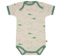 loud + proud Babys & Kinder Body kurzarm Druck, GOTS-zertifiziert Bamboo(Grün) 50/56