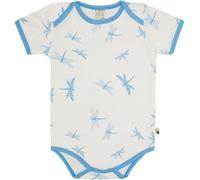 loud + proud Babys & Kinder Body kurzarm Druck, GOTS-zertifiziert Basin(Blau) 62/68