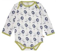 loud + proud Babys & Kinder Body langarm Druck, GOTS-zertifiziert Ultramarin(Blau) 86/92