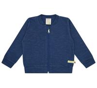 loud + proud Babys & Kinder Collegejacke Slub Jersey, GOTS zertifiziert Ultramarine(Blau) 86/92