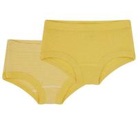 loud + proud Babys & Kinder Doppelpack Pantys aus Feinrippp, GOTS-zertifiziert Gold(Gelb) 122/128