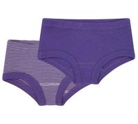 loud + proud Babys & Kinder Doppelpack Pantys aus Feinrippp, GOTS-zertifiziert Violet(Lila) 86/92