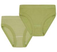 loud + proud Babys & Kinder Doppelpack Slips aus Feinripp, GOTS-zertifiziert Avocado(Grün) 122/128