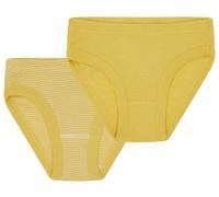loud + proud Babys & Kinder Doppelpack Slips aus Feinripp, GOTS-zertifiziert Gold(Gelb) 122/128