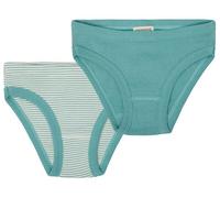 loud + proud Doppelpack Kinder Unterhosen Slips, Feinripp aus Bio Baumwolle und GOTS Zertifiziert