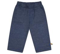 loud + proud Babys & Kinder Elastische Hose in Denim-Optik, GOTS-zertifiziert blue 110/116