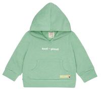 loud + proud Babys & Kinder Hoodie aus weichem Sweat-Material, GOTS-zertifiziert Bamboo(Grün) 122/128