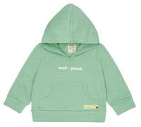 loud + proud Babys & Kinder Hoodie aus weichem Sweat-Material, GOTS-zertifiziert Bamboo(Grün) 86/92