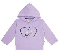 loud + proud Babys & Kinder Hoodie mit Druckmotiv, GOTS-zertifiziert Lilac 62/68