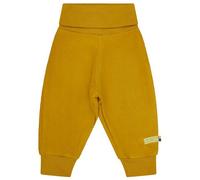 loud + proud Babys & Kinder Hose aus Baumwoll-Fleece, GOTS-zertifiziert Curry(Gelb) 122/128