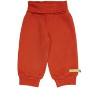 loud + proud Babys & Kinder Hose Interlock, GOTS-zertifiziert Terracotta(Orange) 74/80
