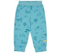 loud + proud Babys & Kinder Hose mit Druck, GOTS-zertifiziert Cyan(Petrol) 62/68