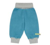 loud + proud Unisex Kinder Wollfleece, GOTS Zertifiziert Hose, Topaz, 62/68