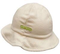 loud + proud Babys & Kinder Hut aus Musseline Jersey, GOTS-zertifiziert Vanilla(Natur) 98/104