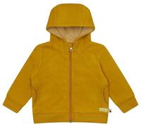 loud + proud Babys & Kinder Jacke aus Baumwoll-Fleece, GOTS-zertifiziert Curry(Gelb) 110/116