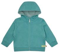 loud + proud Babys & Kinder Jacke aus Baumwoll-Fleece, GOTS-zertifiziert Oregano(Grün) 110/116