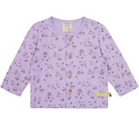 loud + proud Babys & Kinder Jacke aus Musseline Jersey mit Druck, GOTS-zertifiziert Lilac(Lila) 110/116