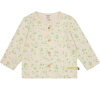 loud + proud Babys & Kinder Jacke aus Musseline Jersey mit Druck, GOTS-zertifiziert Vanilla(Natur) 98/104