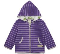 loud + proud Babys & Kinder Jacke Ringel, GOTS-zertifiziert Violet(Lila) 74/80