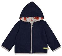 loud + proud Babys & Kinder Jacke Wollwalk, GOTS-zertifiziert Ultramarin(Blau) 74/80