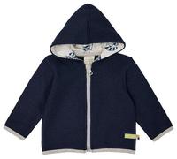 loud + proud Babys & Kinder Jacke Wollwalk, GOTS-zertifiziert Ultramarine(Blau) 122/128