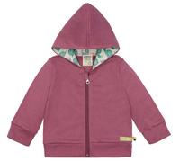 loud + proud Babys & Kinder, Kapuzenjacke, GOTS-zertifiziert Grape (Rosa) 62/68