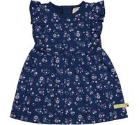 loud + proud Babys & Kinder Kleid aus Musseline Jersey mit Druck, GOTS-zertifiziert Ultramarine(Blau) 98/104