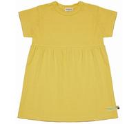 loud + proud Babys & Kinder Kleid Derby Rib, GOTS-zertifiziert Gold 74/80