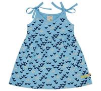 loud + proud Babys & Kinder Kleid Druck, GOTS-zertifiziert Air(Blau) 122/128
