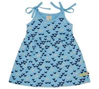 loud + proud Babys & Kinder Kleid Druck, GOTS-zertifiziert Air(Blau) 86/92