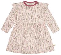 loud + proud Babys & Kinder Kleid Interlock mit Druck, GOTS-zertifiziert Rouge(Pink) 74/80