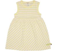 loud + proud Babys & Kinder Kleid Streifen mit Leinen, GOTS-zertifiziert Blonde(Gelb) 74/80