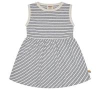 loud + proud Babys & Kinder Kleid Streifen mit Leinen, GOTS-zertifiziert Ultramarine(Blau) 98/104