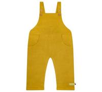 loud + proud Babys & Kinder Latzhose aus Cord, GOTS-zertifiziert Curry(Gelb) 86/92