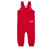 loud + proud Babys & Kinder, Latzhose, GOTS-zertifiziert Tomato (Rot) 86/92