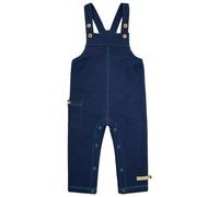 loud + proud Babys & Kinder Latzhose in Jeans-Optik, GOTS-zertifiziert Ultramarine(Blau) 62/68