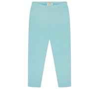loud + proud Babys & Kinder Leggings Streifen, GOTS-zertifiziert Cyan(Blau) 62/68