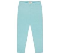 loud + proud Babys & Kinder Leggings Streifen, GOTS-zertifiziert Cyan(Blau) 98/104
