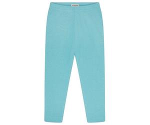 loud + proud Babys & Kinder Leggings uni, GOTS-zertifiziert Cyan(Blau) 122/128