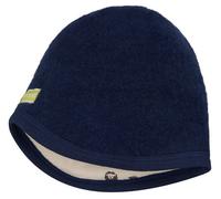 loud + proud Babys & Kinder Mütze Wollfleece, GOTS-zertifiziert Ultramarine(Blau) 122/128