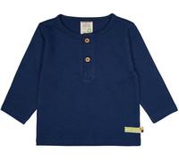 loud + proud Babys & Kinder Shirt aus Musseline Jersey, GOTS-zertifiziert Ultramarine(Blau) 98/104