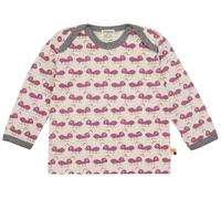 loud + proud Babys & Kinder, Shirt Langarm, GOTS-zertifiziert Grape (Rosa) 86/92