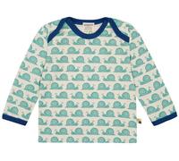 loud + proud Babys & Kinder, Shirt Langarm, GOTS-zertifiziert Oregano (Grün) 122/128